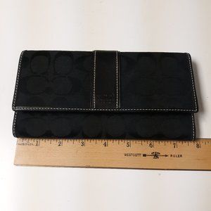 Coach wallet black